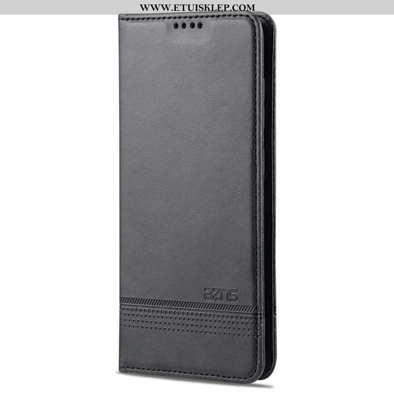 Etui Na Telefon do Samsung Galaxy S21 FE Etui Folio Stylizacja Skóry Azns